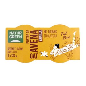 NaturGreen BIO Zabdesszert vanilliával 2x125g