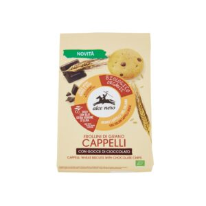 Alce Nero BIO Búza Cappelli keksz csoki darabokkal 250g
