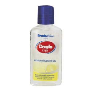 Bradolife Kézfertőtlenítő gél citrom 50ml