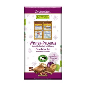 Rapunzel Szilvás tejcsokoládé WINTER BIO 80g