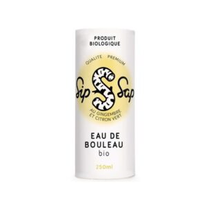 SipSap BIO Nyírfavíz gyömbér és lime 250ml papír dobozos