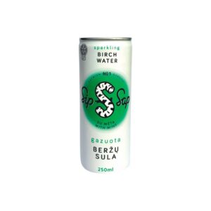 SipSap BIO Nyírfavíz szénsavas menta 250ml