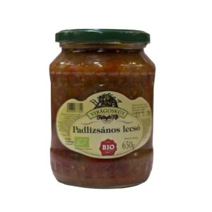 Virágoskút BIO Padlizsános lecsó 720ml