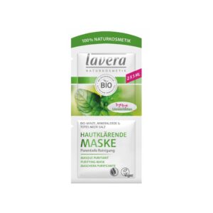 lavera Arctisztító maszk bio mentás VEGÁN 2*5ml