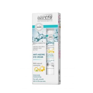 lavera BASIS S Q10 öregedésgátló szemránckrém VEGÁN 15ml