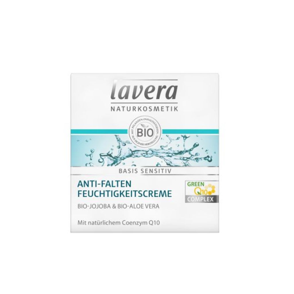 lavera BASIS S Q10 öregedésgátló hidratáló krém VEGÁN 50ml