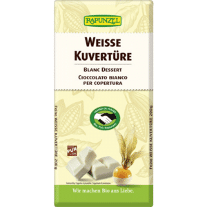 Rapunzel Fehér bevonó csokoládé BIO 200g